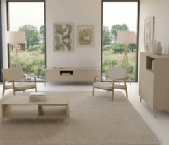 Roba Lowboard "Hygge", cashmere-weiß