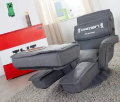 roba Minecraft Loungesessel mit Beinen und Armlehne