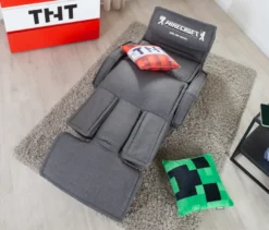 roba Minecraft Loungesessel mit Beinen und Armlehne