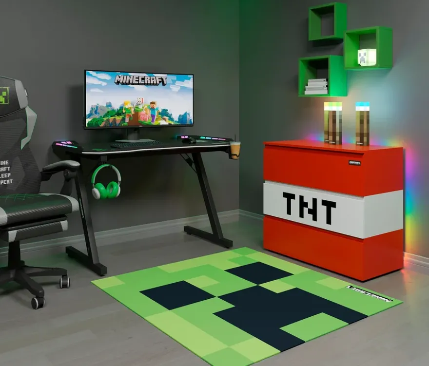 roba Minecraft Teppich »Creeper«