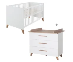 roba »Ole« Kinderzimmerset Bett und Wickelkommode