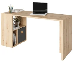 Roba Set »Fortuna«, Beistelltisch und Schreibtisch, Artisan-Eiche