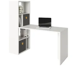 Roba Set, Regal mit Schreibtisch, weiß