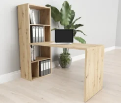 Roba Set, Regal mit Schreibtisch, Artisan-Eichenoptik