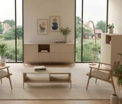 Roba Sideboard »Hygge« mit 1 Tür, cashmere-weiß