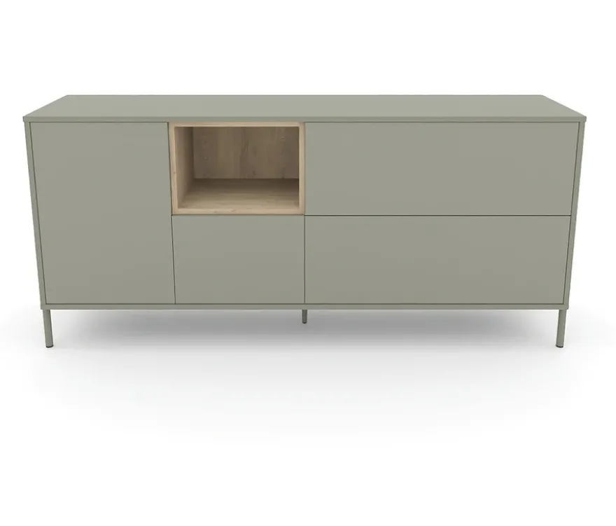 Roba Sideboard »Hygge« mit 1 Tür, salbeigrün