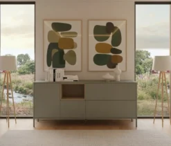 Roba Sideboard »Hygge« mit 1 Tür, salbeigrün
