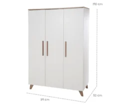 roba 3-türiger Kleiderschrank »Ole«