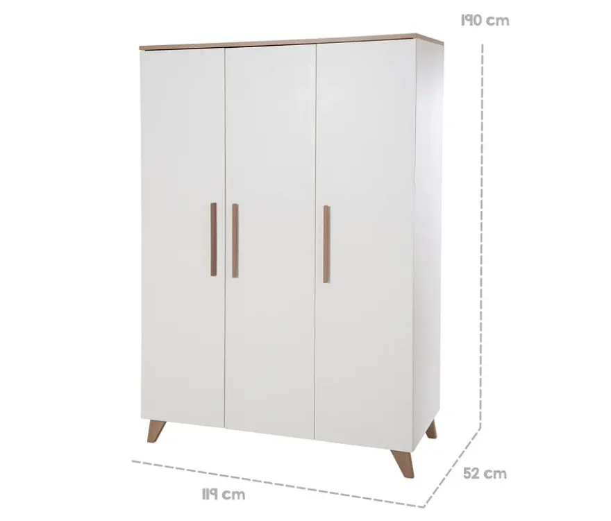 roba 3-türiger Kleiderschrank »Ole«