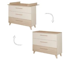 roba Wickelkommode »Sidney«, cashmere