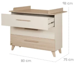roba Wickelkommode »Sidney«, cashmere