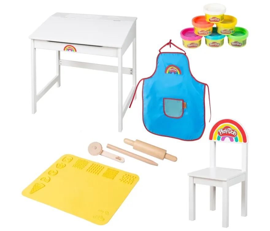 roba x Play-Doh Schulpult mit Zubehör