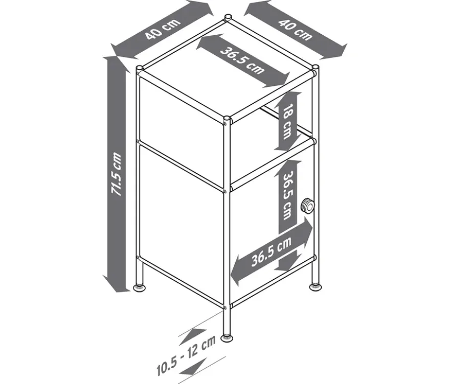 Rollcontainer Metall »CN3 Kids«, pistazie