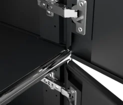 Rollcontainer Metall »CN3« mit 3 Türen, schwarz
