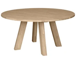Runder WOOOD Esstisch »Rhonda«, ca. 150 cm, Eiche naturfarben
