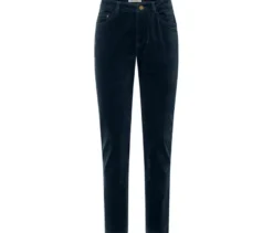 Samthose, dunkelblau