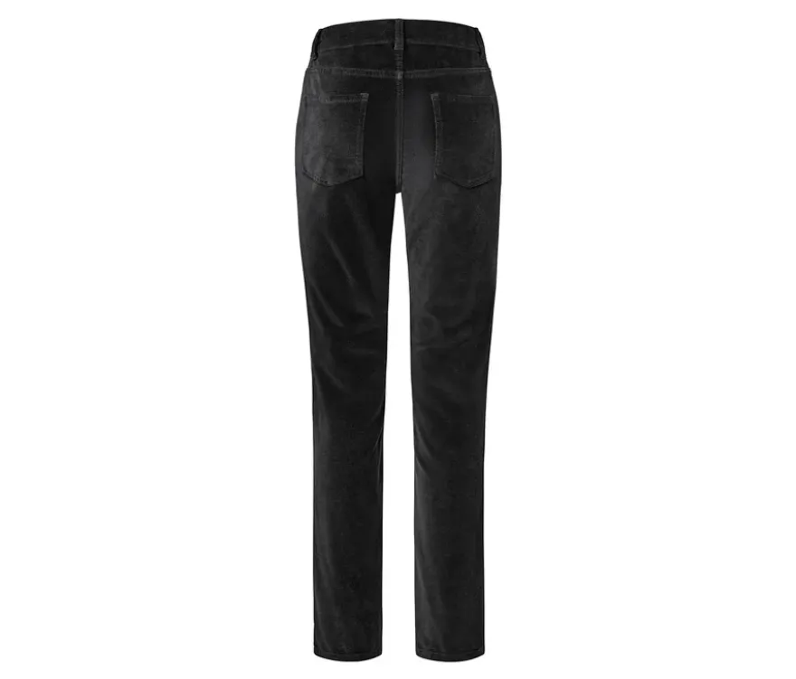 Samthose, schwarz