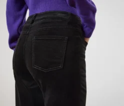 Samthose, schwarz