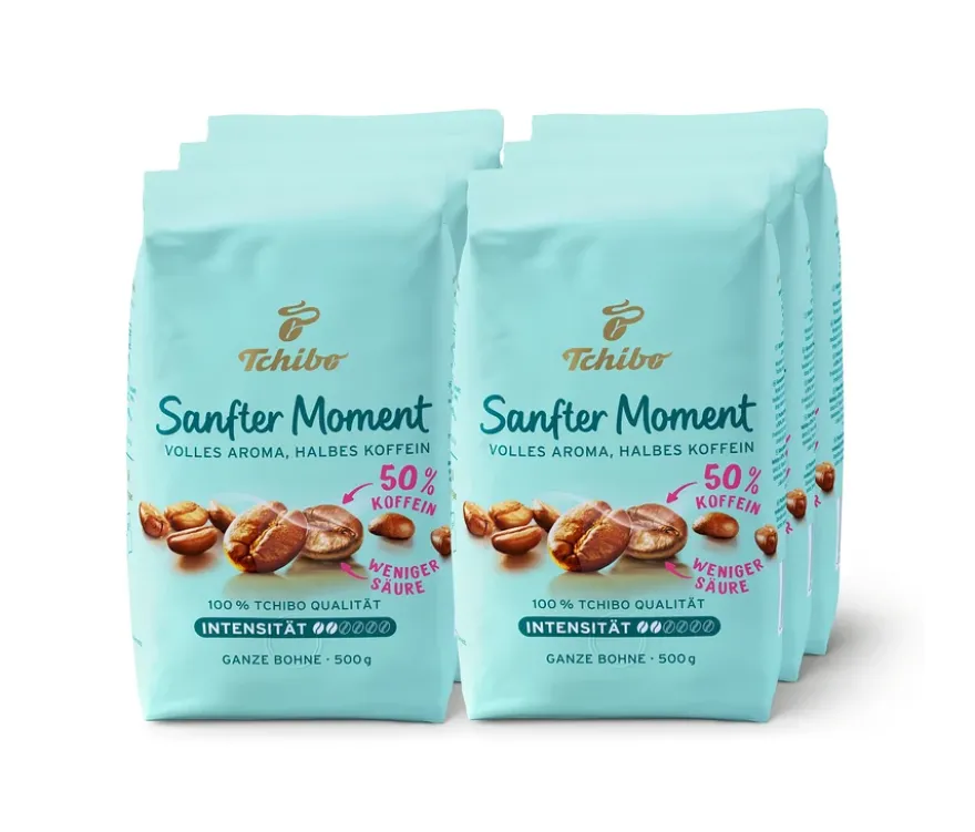 Sanfter Moment - 6 x 500 g Ganze Bohne