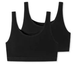2 SCHIESSER Bustiers, schwarz