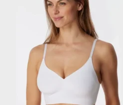 SCHIESSER Invisible Bustier mit Pads, weiß