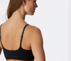 SCHIESSER Invisible Bustier mit Pads, schwarz
