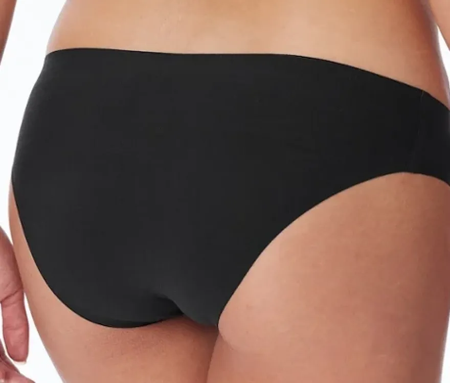 SCHIESSER invisible Rio-Slip mit Baumwolle, schwarz