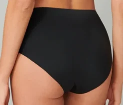 SCHIESSER Invisible Slip Maxi, schwarz