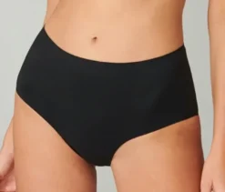 SCHIESSER Invisible Slip Maxi, schwarz