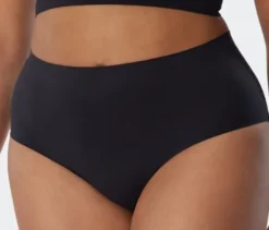 SCHIESSER Invisible Slip Maxi, schwarz