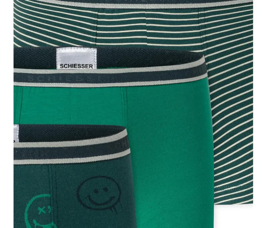 3 SCHIESSER Kinder-Shorts