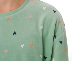 SCHIESSER Kinder-Velours-Pyjama »Herzchen«