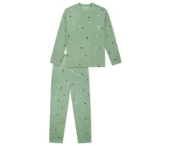 SCHIESSER Kinder-Velours-Pyjama »Herzchen«