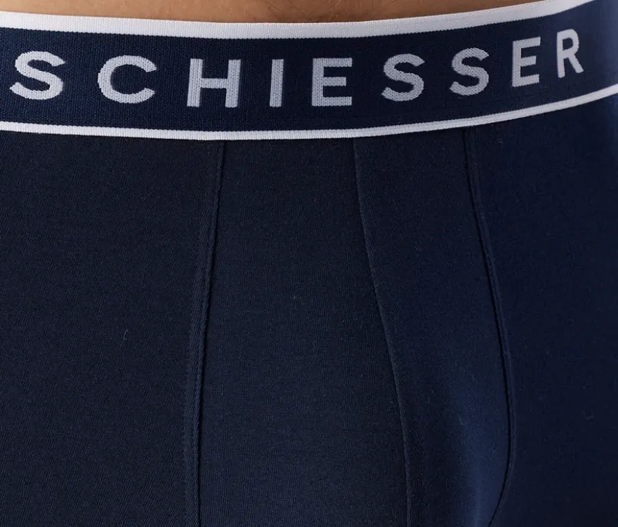 3 SCHIESSER Long-Shorts, nachtblau