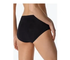 2 SCHIESSER Midislips mit Modal, schwarz, Streifen