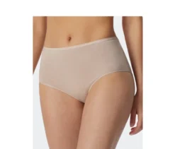 2 SCHIESSER Midislips mit Modal, sandfarben, Streifen
