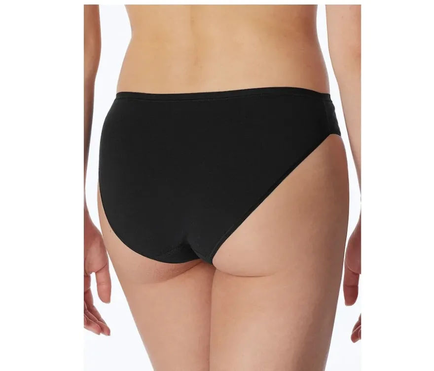 2 SCHIESSER Minislips, schwarz