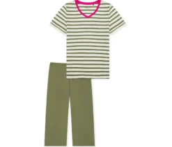 SCHIESSER 3/4-Pyjama-Set