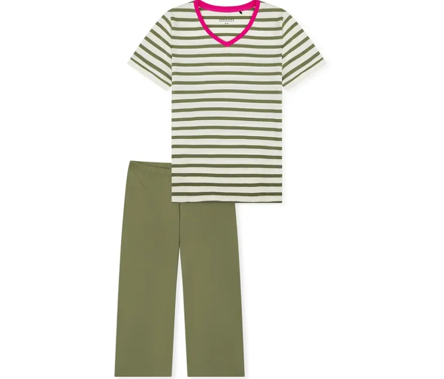 SCHIESSER 3/4-Pyjama-Set