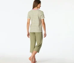 SCHIESSER 3/4-Pyjama-Set