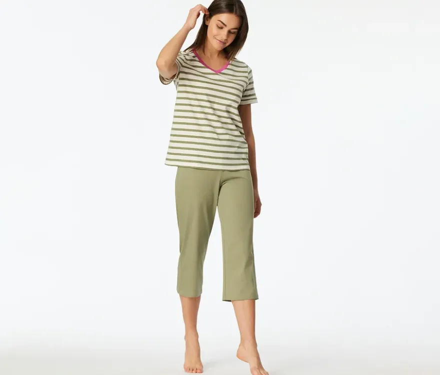 SCHIESSER 3/4-Pyjama-Set