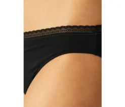 3 SCHIESSER Rio-Slips, schwarz