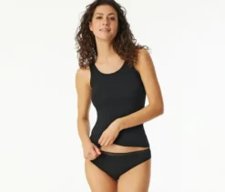 3 SCHIESSER Rio-Slips, schwarz