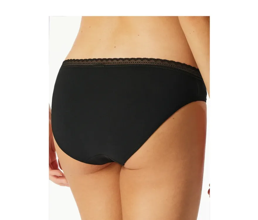 3 SCHIESSER Rio-Slips, schwarz