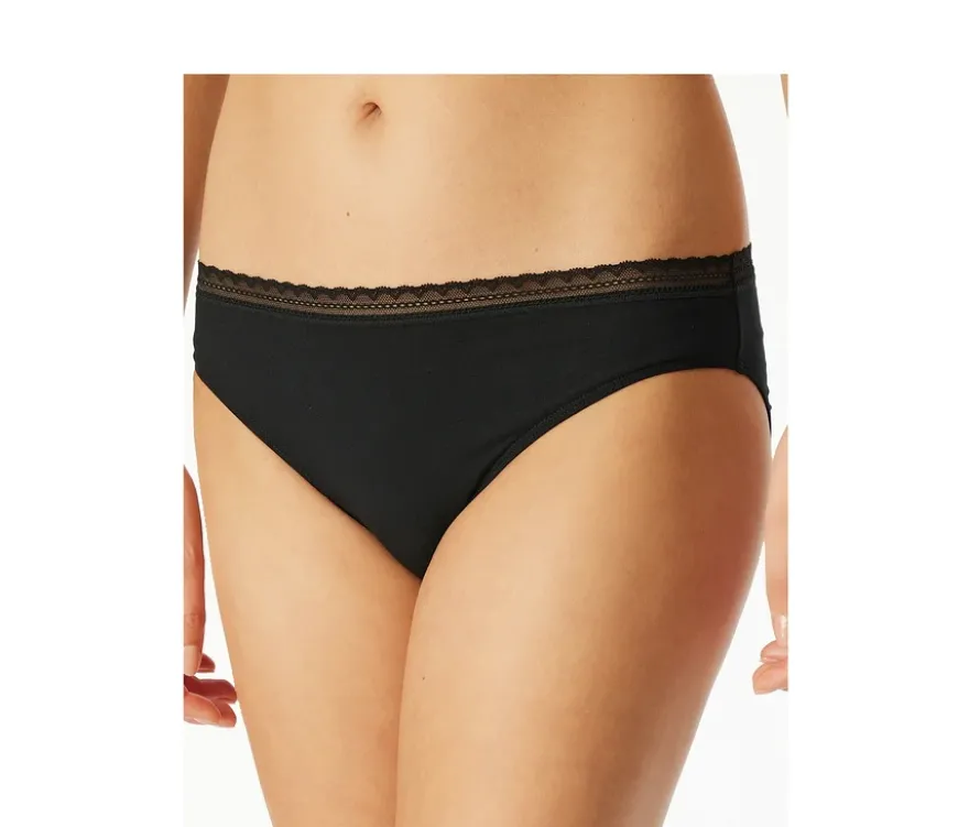 3 SCHIESSER Rio-Slips, schwarz