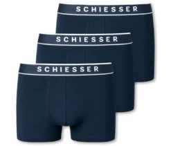 3 SCHIESSER Shorts, dunkelblau