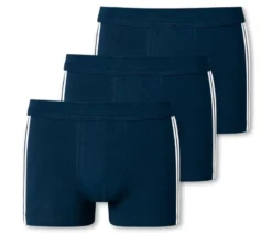 3 SCHIESSER Shorts, dunkelblau