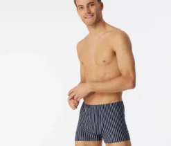 SCHIESSER Shorts mit Bio-Baumwolle, dunkelblau