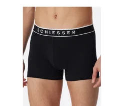 3 SCHIESSER Shorts, schwarz
