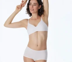 2 SCHIESSER Shorts, weiß